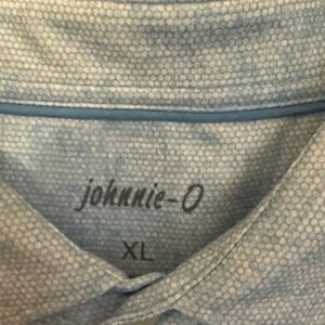 johnnie-O Light Blue Casual Button Down Shirt